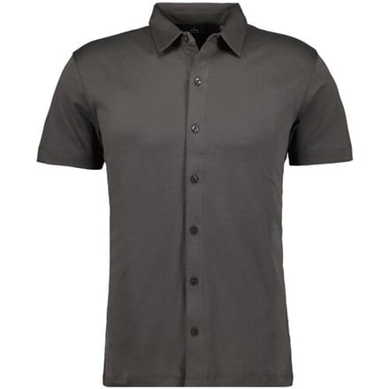 Ragman Overhemd Polohemd Short Sleeve Pima Cotton Leisteen / male