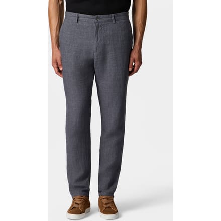 Brooks Brothers Linen Trousers Dark Grey Größe: W30 | Maßgeschneiderte Hosen Outlet | Herren | Grau
