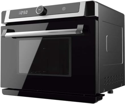 MMP® Stoomoven - Zwart - 60cm x 56cm x 52cm