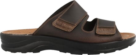 Bruine Slipper Heren Velcro maat 43