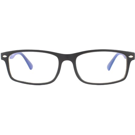 Montana Leesbril BLF83 Mat Zwart Blauw Licht Blok +1,00