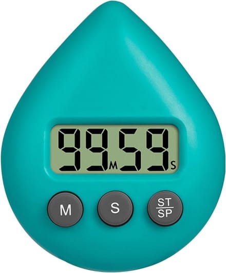 Digitale Douche Timer - Waterdichte Keuken Timer - Douchen Koken Leren - Luid Alarm Compact
