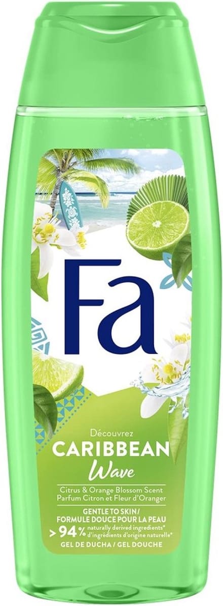 Fa - Douchegel - Caribbean Lemon - 250ml
