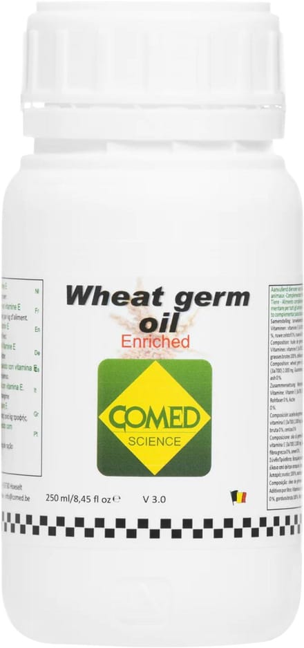 Comed Tarwekiemolie + Vit E 250ml - voor vogels en postduiven