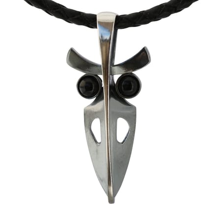 AuBor ®. Hanger. Zilver. De raaf.