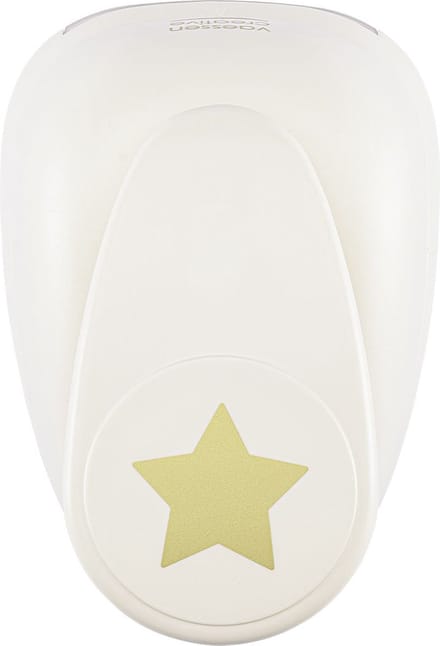 Vaessen Creative Pons - Figuurpons - Ster - 6,7 x 7,2 cm