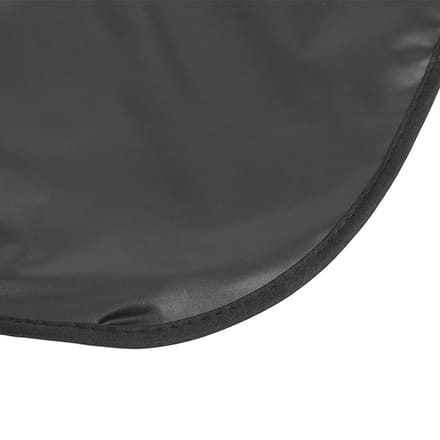 Modieuze Kappersdoek Haar Knippen Kapper Barbers Kap Gown Salon Gereedschap (Zwart) black