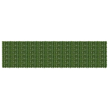 vidaXL - Balkonscherm - met - bladeren - Groen - 600 - x - 150 - cm