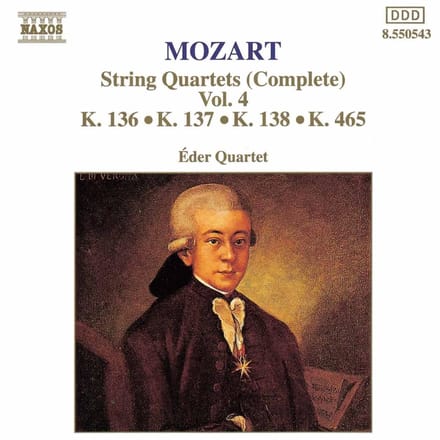 Eder Quartet - Mozart: String Quartets 4 (CD)