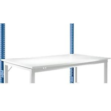 Manuflex opbouwframe, voor basistafel Universal/Profi Standaard, bruikbare hoogte 600 mm, briljantblauw