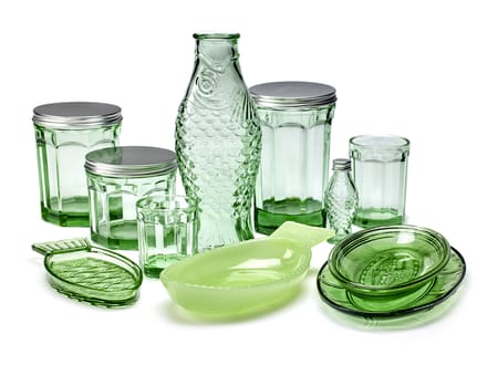 Serax - Bokaal met deksel - S - groen
