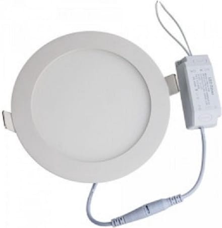 12w Led paneel - Rond - inbouwspot - 2700K - Warm wit