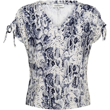 &Co Woman VIANA SNAKE - Top - L - Blauw