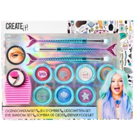 Create it! Oogschaduw 11dlg Mermaid Opmaken en sieraden