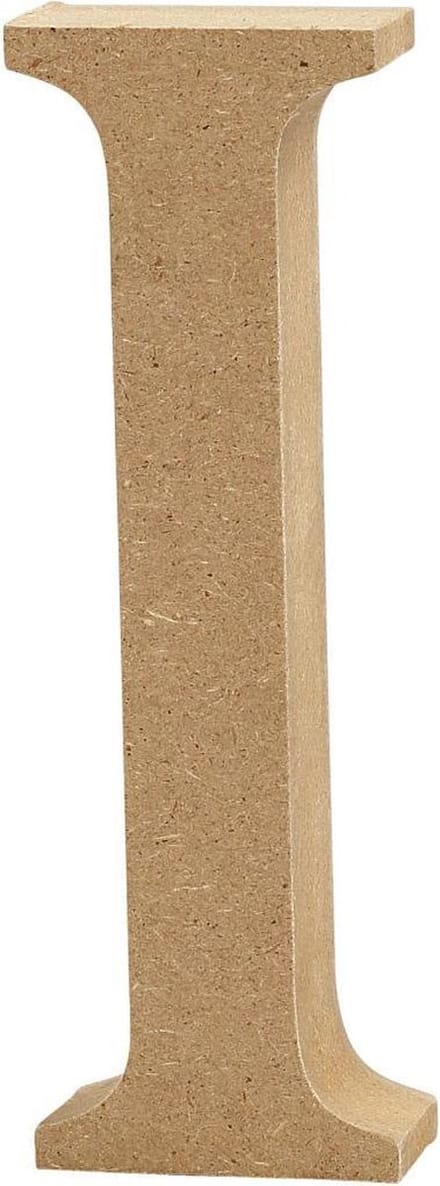 Creativ Company Letter I MDF 13cm 1pc.