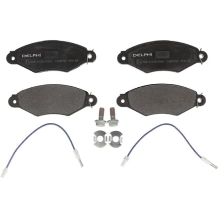 Remblokset DELPHI LP1519, voor
