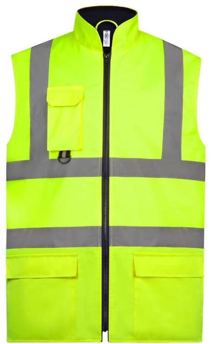 Fluo Bodywarmer - Fluo Yellow - 2XL - Yoko