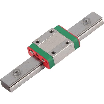 1 stuks LML12B Miniatuur Lineaire Railgeleiding 12mm Breedte Schuifblok (100 mm)