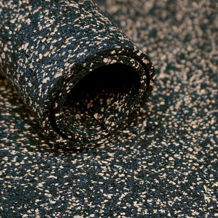 Rubberkurk ondervloer - Rol van 12m² dikte 3mm - Geluid en Trillingsdemping