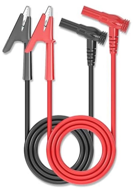 Multimeter meetleidingen 2 stuks flexibele testkabels met krokodillenklemmen