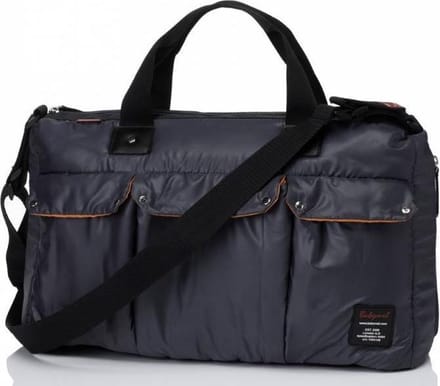 Babymel luiertas Soho Messenger grijs