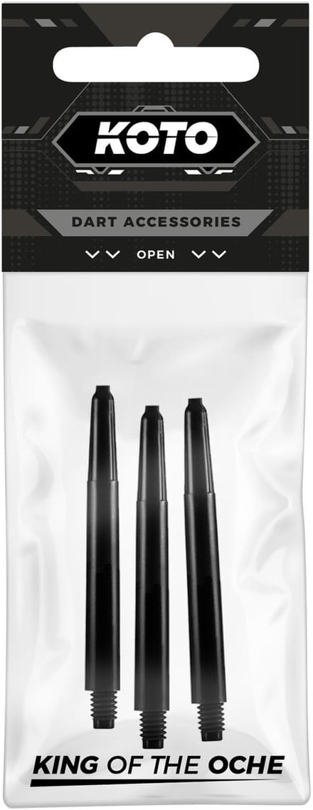 KOTO Nylon Black - Dart Shafts Medium