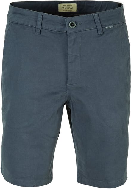 WOTEGA Heren Chinoshorts Spring – Regular Fit – Katoen Stretch – Donkerblauw – 5-pocket