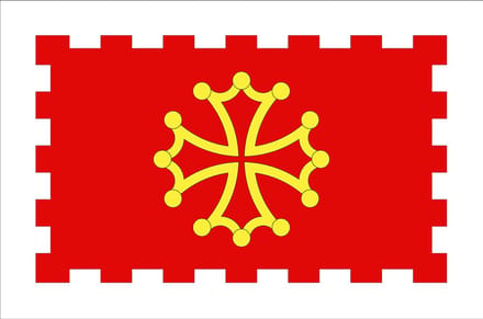 Vlag Aude 150x225cm