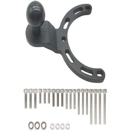Support de réservoir d'essence pour moto, support de caméra de téléphone GPS réglable avec boulons gray
