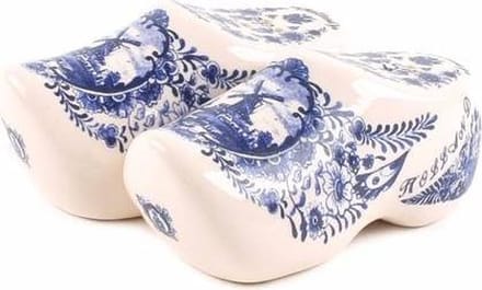 Matix - Peper en zout stel - klompen - Delftsblauw