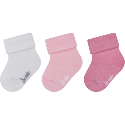 Baby Sokken 3-Pack Bamboe Viscose - Zacht & Ademend