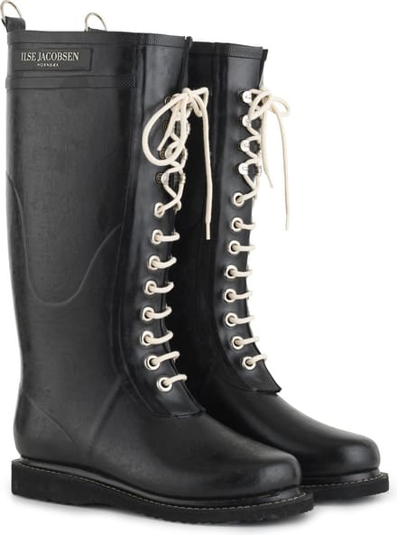 Rubberlaarzen hoog RUB1 - 001 Black