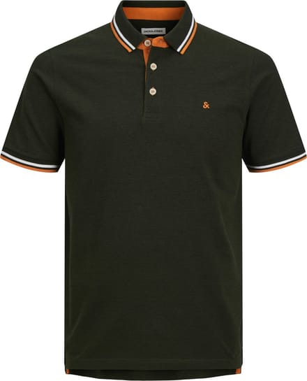 Jack & Jones poloshirt korte mouw groen