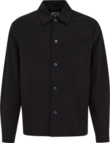 WE Fashion Heren slim fit overshirt
