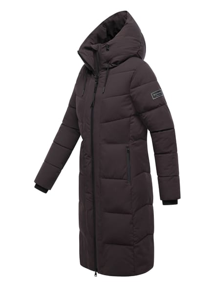 Navahoo dames wintermantel SCHOKOKUSS – elegant, warm & functioneel