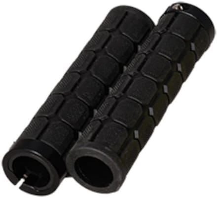 Fietsstuur Grips met Lock-On Bevestiging - Zwart, Extra Dik voor Comfort