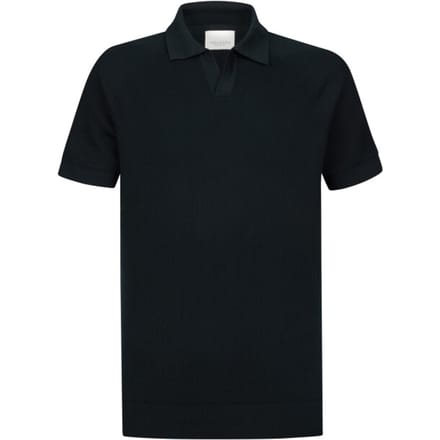 Poloshirt profuomo normale fit donkerblauw