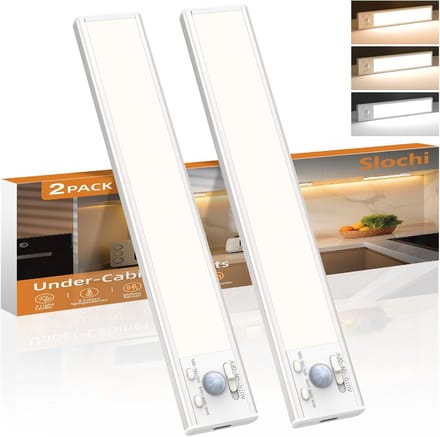 Oplaadbare LED Kastverlichting met Bewegingssensor en 3 Kleurtemperaturen