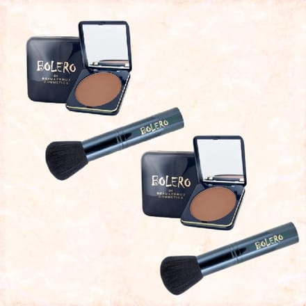 Bolero Cosmetics | 2 Bronzers & 2 kwasten | Voordeelsets