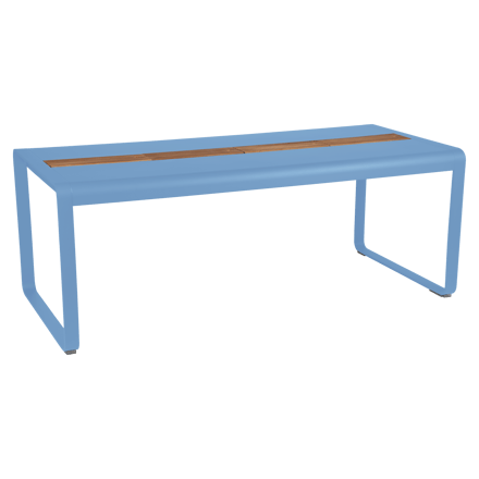 Fermob BELLEVIE tafel met opbergruimte - E1 Maya blauw