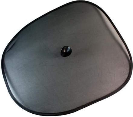 TT-products zonnescherm voor op het raam 2 stuks zwart