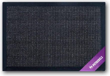 Petrebels Mastermat 60 katten krabmat - Zwart - 60 x 40 cm - zeer sterk