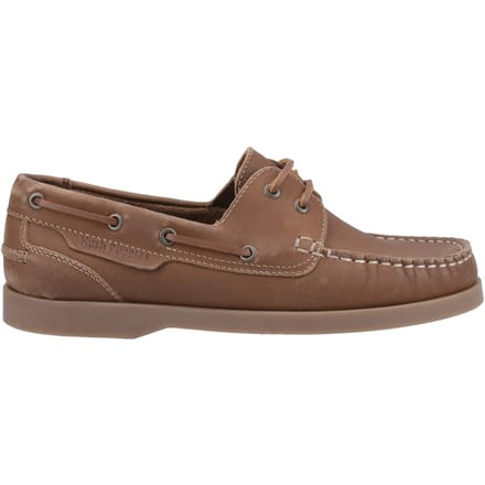 Hush Puppies Isabel Dames Bootschoenen Van Leer In De Kleur Tan