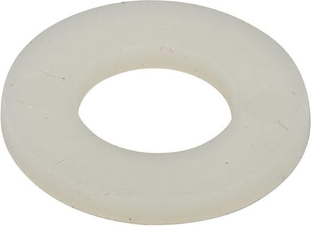 Sluitring M20 Wit Nylon - 50 stuks