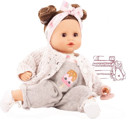 Götz babypop 33cm muffin ijslolly incl. speentje