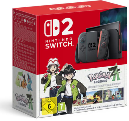 Nintendo Switch 2 Console Pokémon Legends Z-A Blauw/Rood Consoles
