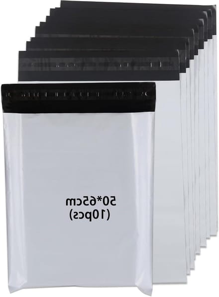 Dailygoods - Plastic Mailing Bags - Opaque en Scheurvas, Pack van 10