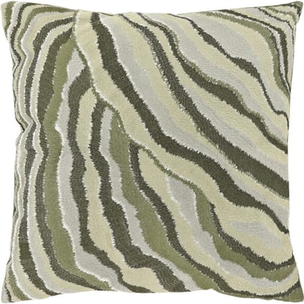 Unique Living - Sierkussen Ezra 45x45cm - Winter Green