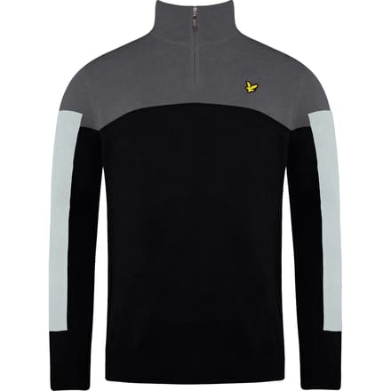 Lyle & Scott Moffat Golf Heren True Black Sweater