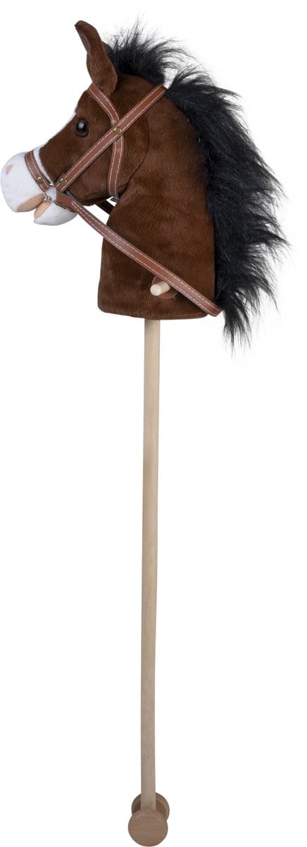 Stokpaardje-bruin-geluid-wieltjes